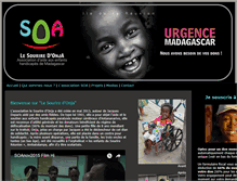 Tablet Screenshot of lesouriredonja.com